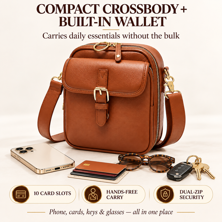 Anti-Theft Messenger Bag