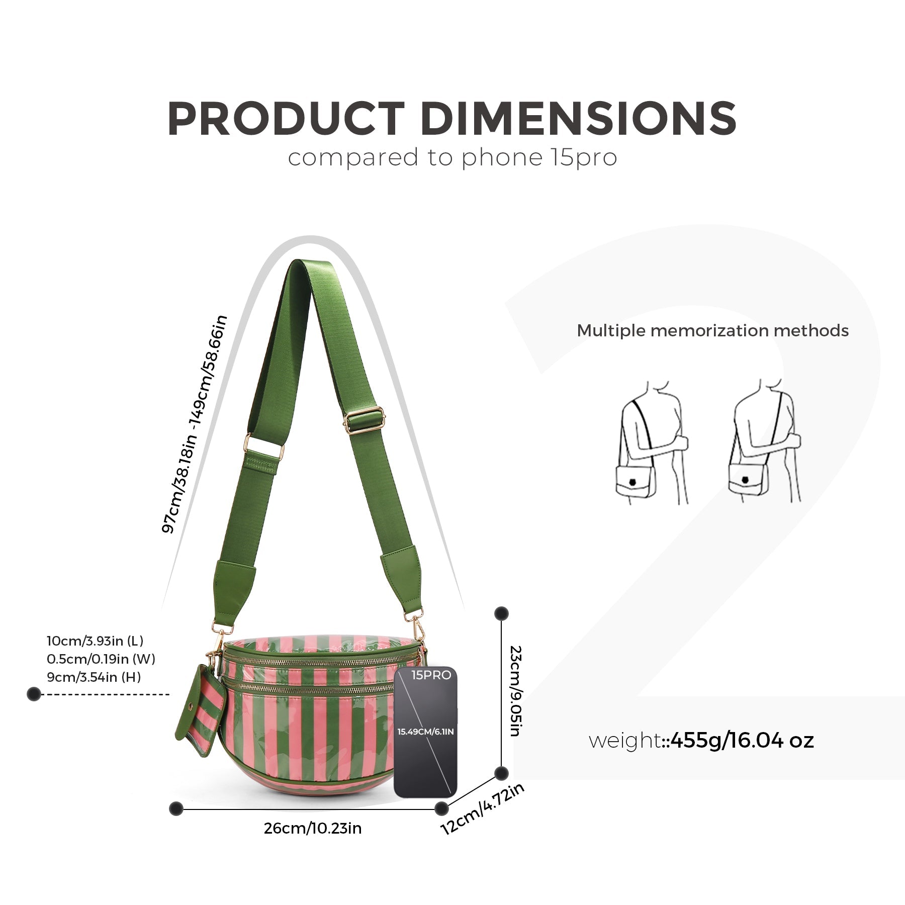 Louari Crossbody Bum Bag - Vegan Leather