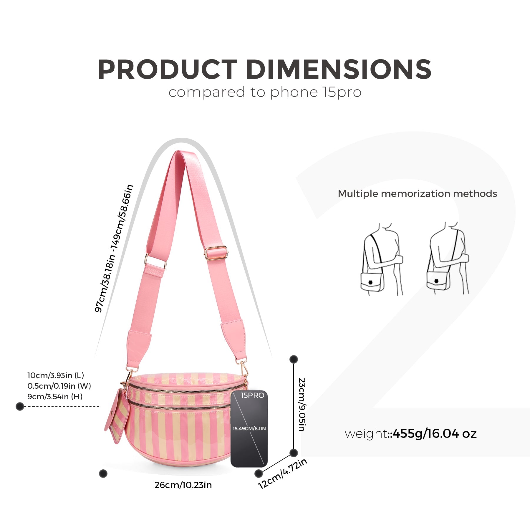 Louari Crossbody Bum Bag - Vegan Leather