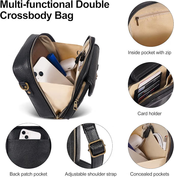 Anti-Theft Messenger Bag
