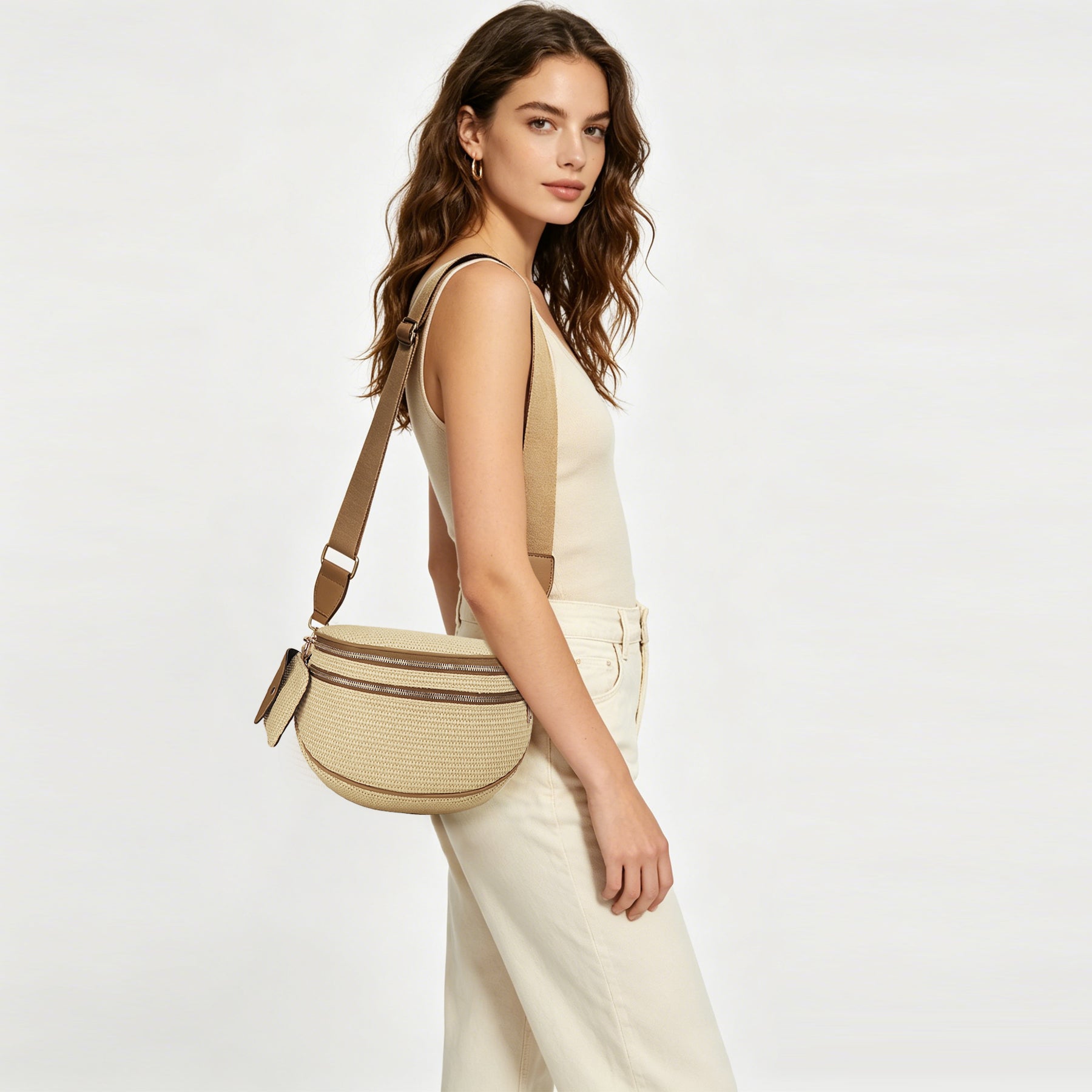 Louari Crossbody Bum Bag - Vegan Leather