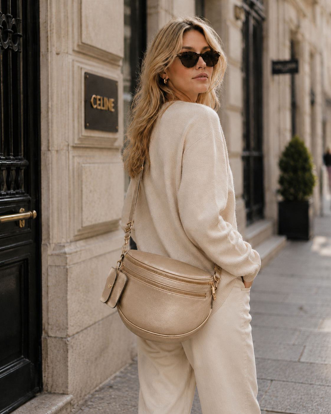 Louari Crossbody Bum Bag - Vegan Leather