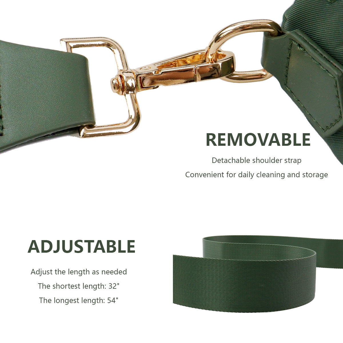 Louari Crossbody Bum Bag - Vegan Leather