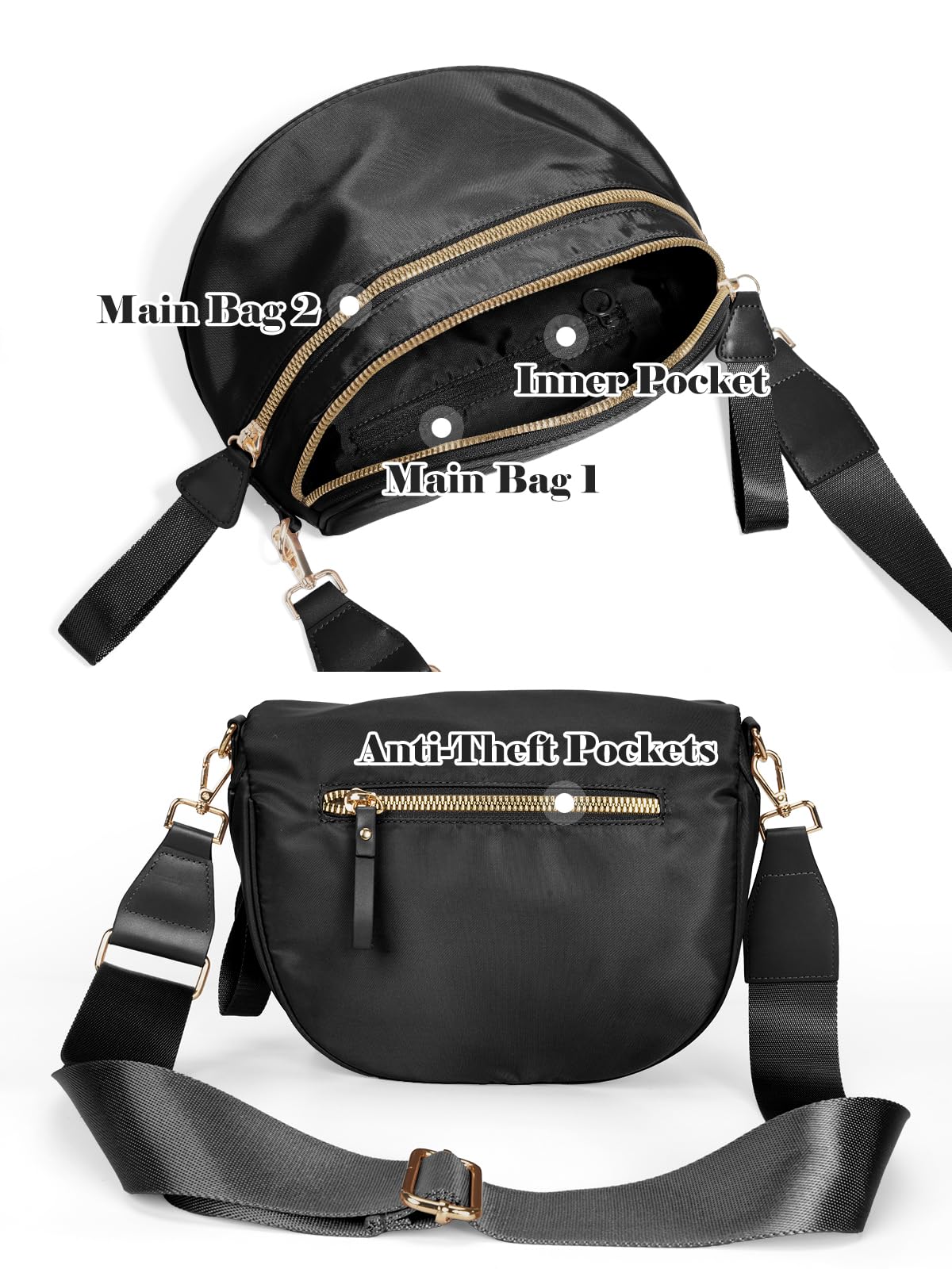 Louari Crossbody Bum Bag - Vegan Leather