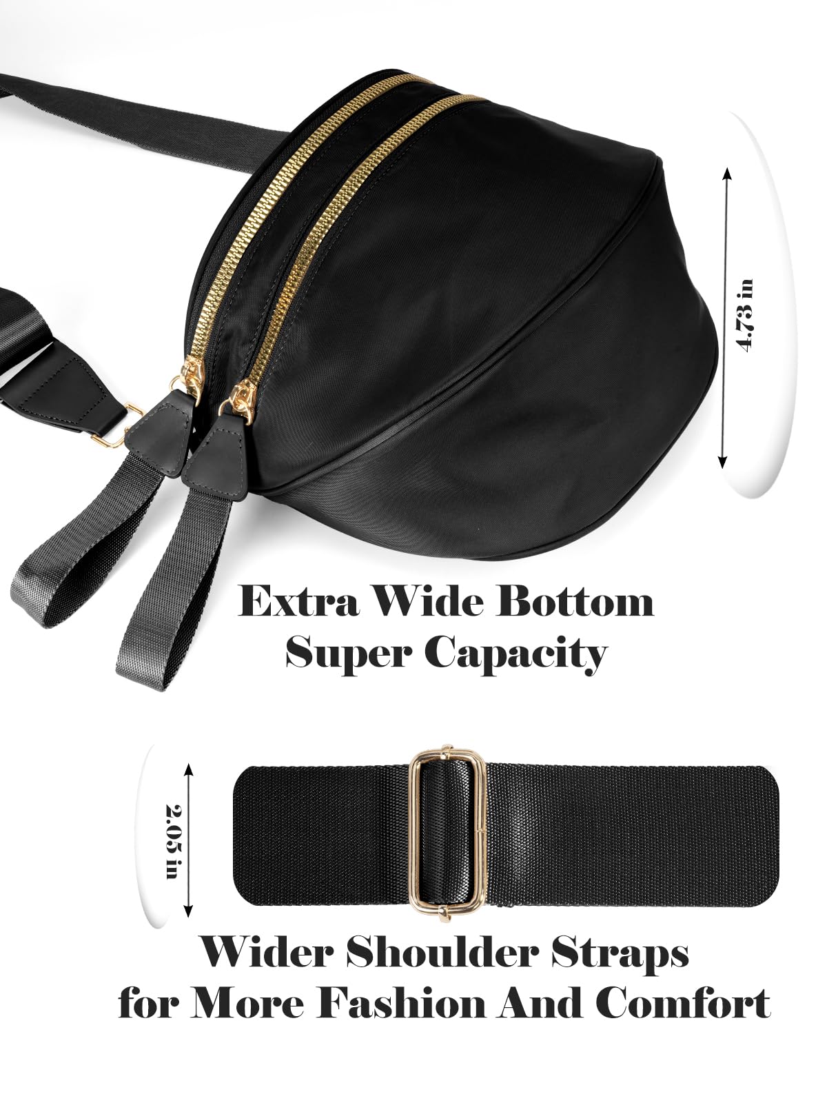 Louari Crossbody Bum Bag - Vegan Leather